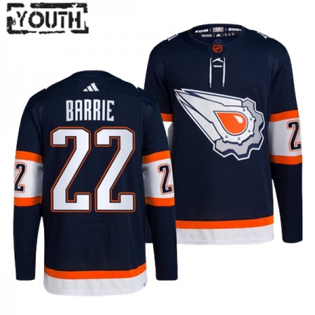 Edmonton Oilers Trikot Tyson Barrie 22 Adidas 2022-23 Navy Reverse Retro 2.0 Authentic - Kinder